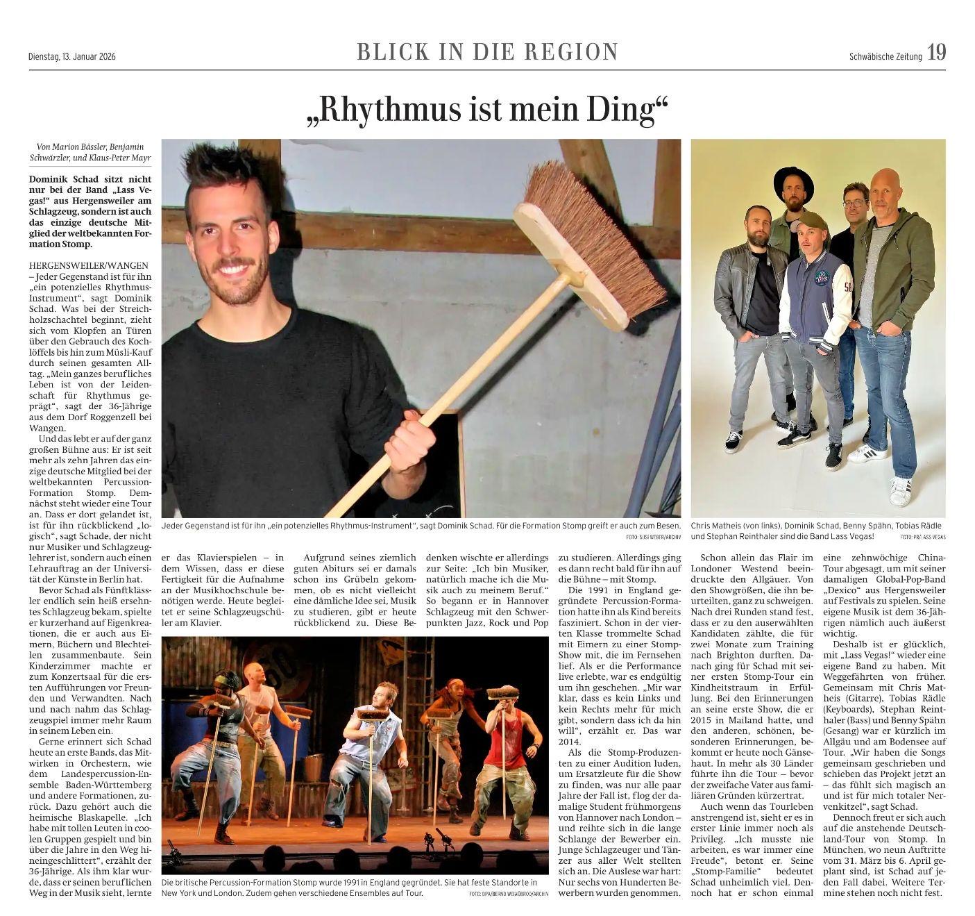 Presse zu Dominik Schad